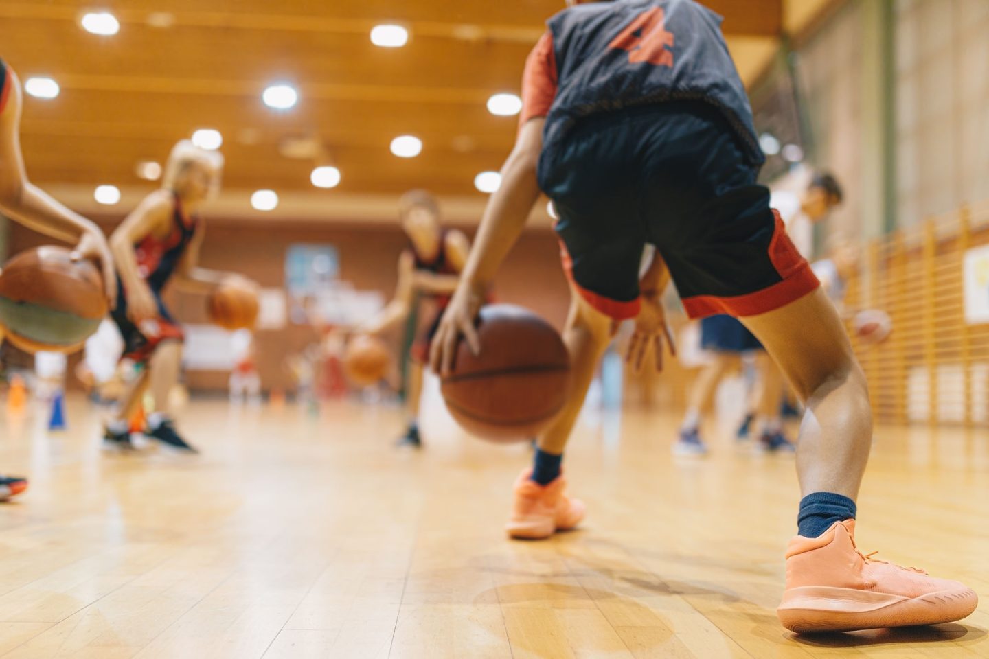 バスケットボール 視野を広げるトレーニング方法｜練習法 間接視野
