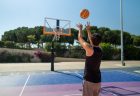 バスケットボール 1人でもできる天井パス練習方法 パスの正確性と強さをアップ
