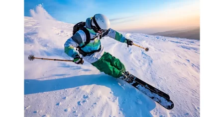 スキー 急斜面でも安定したショートターンを行う方法 ニュートラルからターンマックスまでに雪を削る【中・上級者向け】