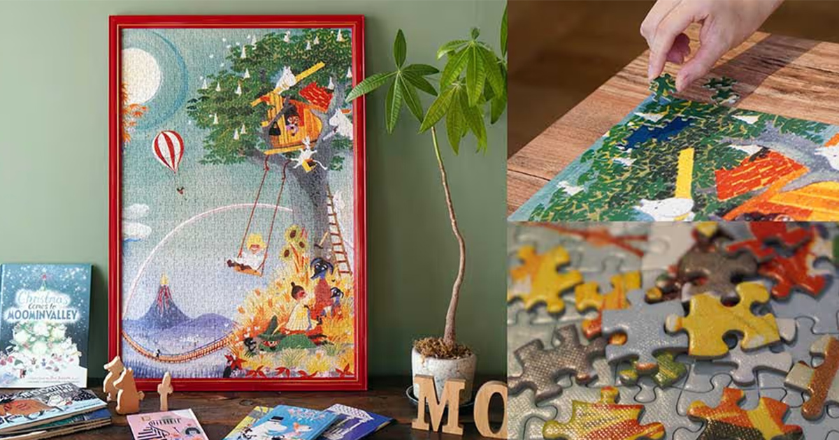 ジグソーパズルが繋ぐ家族の絆 ― 【寒い日もあたたかい自宅で家族時間が深まるジグソーパズル】