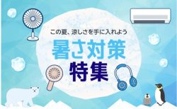 暑いところに欲しいぶんだけ― 【楽天ビック】で選べる冷風機で手軽にかしこく涼しい居場所作りを!