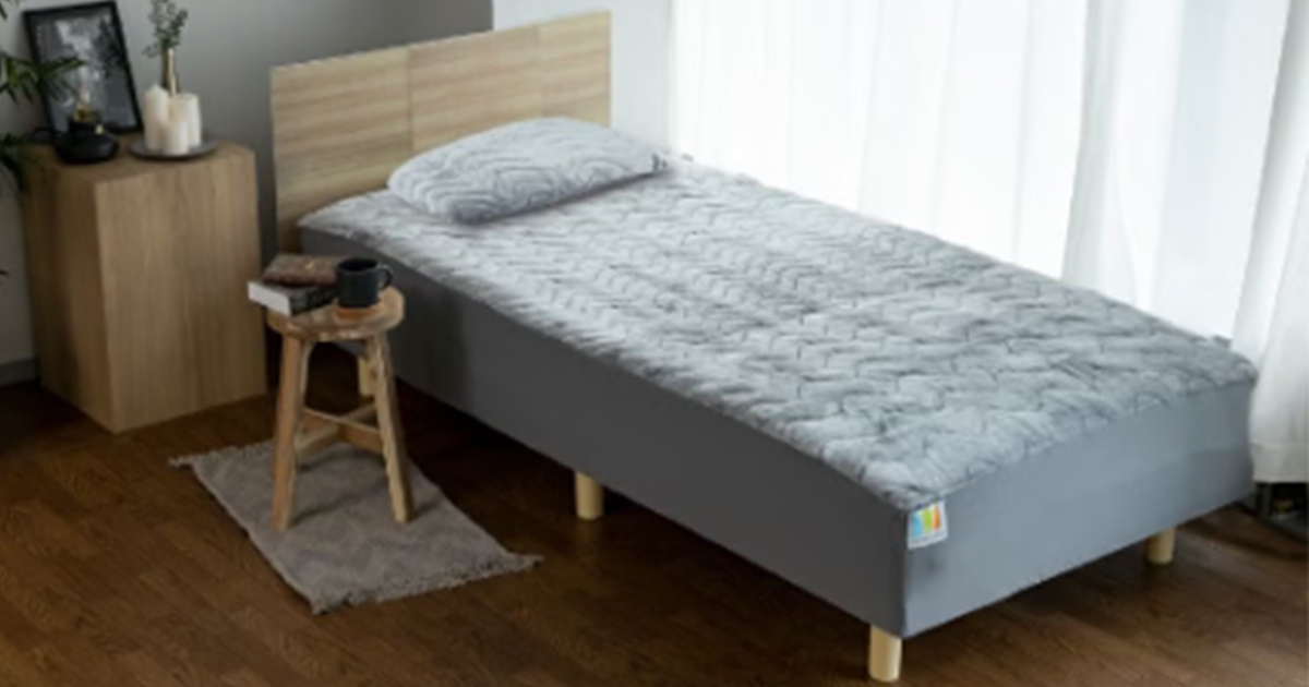 冬の夜も芯からぽかぽか 眠りを深める【温熱敷きパッドル】