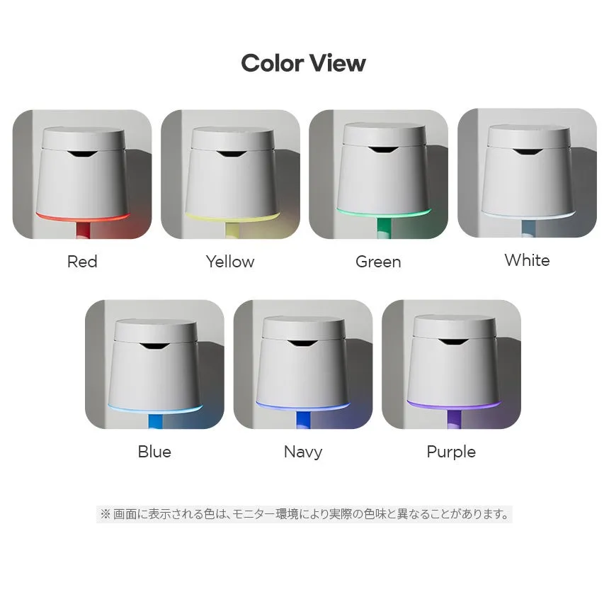 7色のカラーバリエーションを示す画像