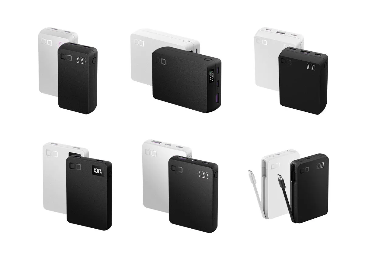 複数のモバイルバッテリーの画像