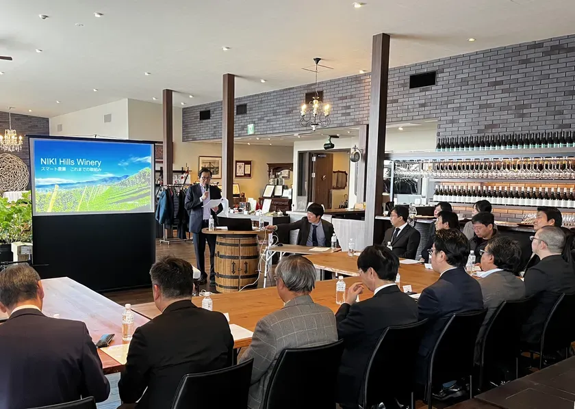 成果報告会の様子