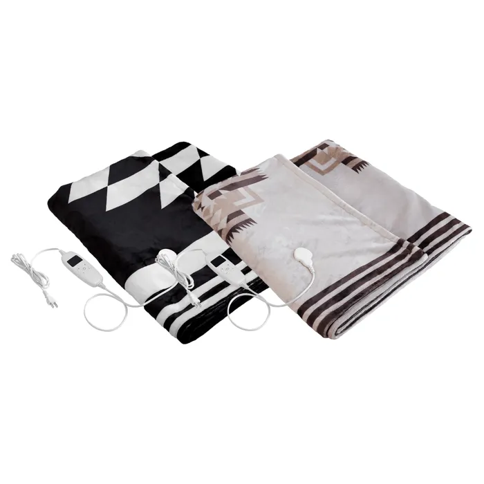 3種類の電気毛布が並んでいる写真