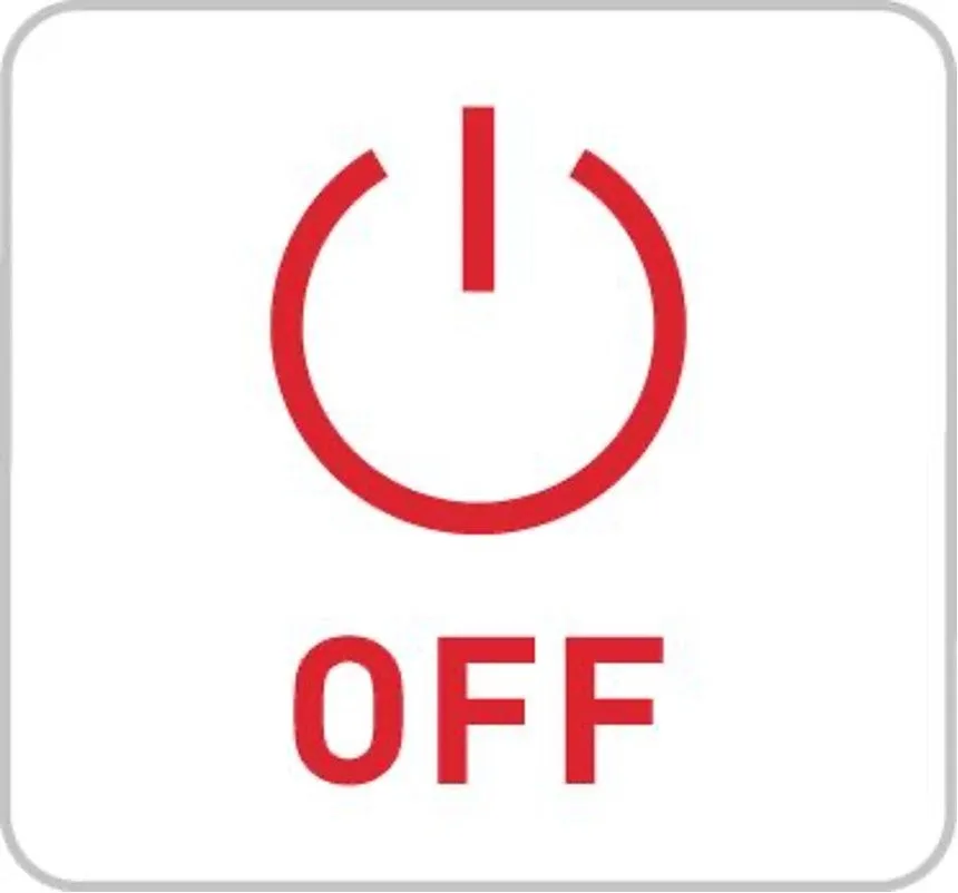 電源オフのアイコン