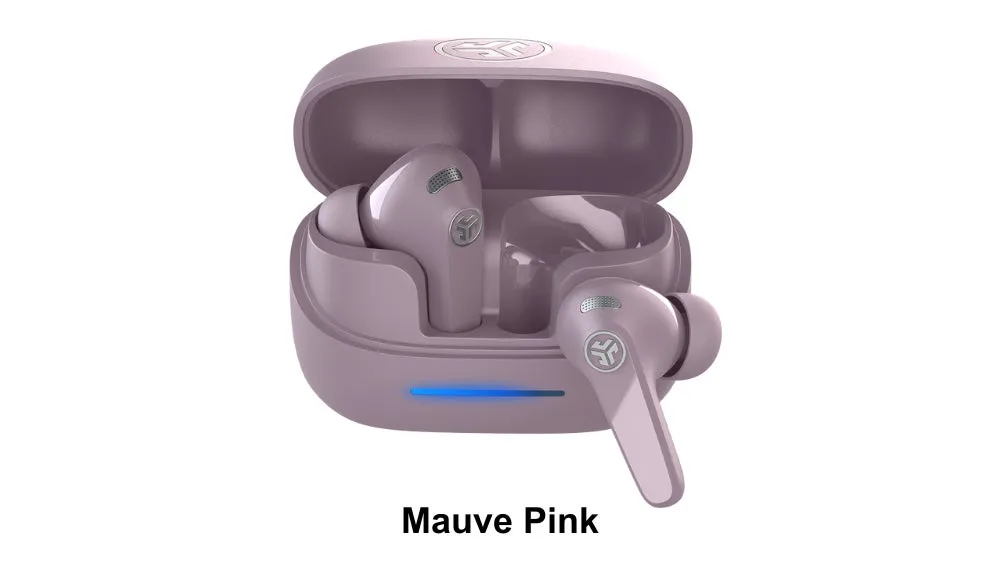 JBuds Pods ANC Mauve Pink