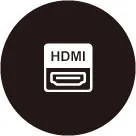 HDMIポートのアイコン