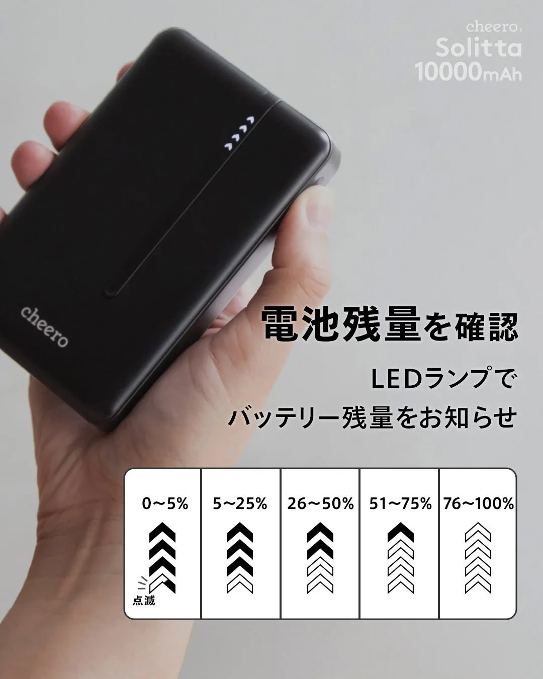 一目で残量確認
