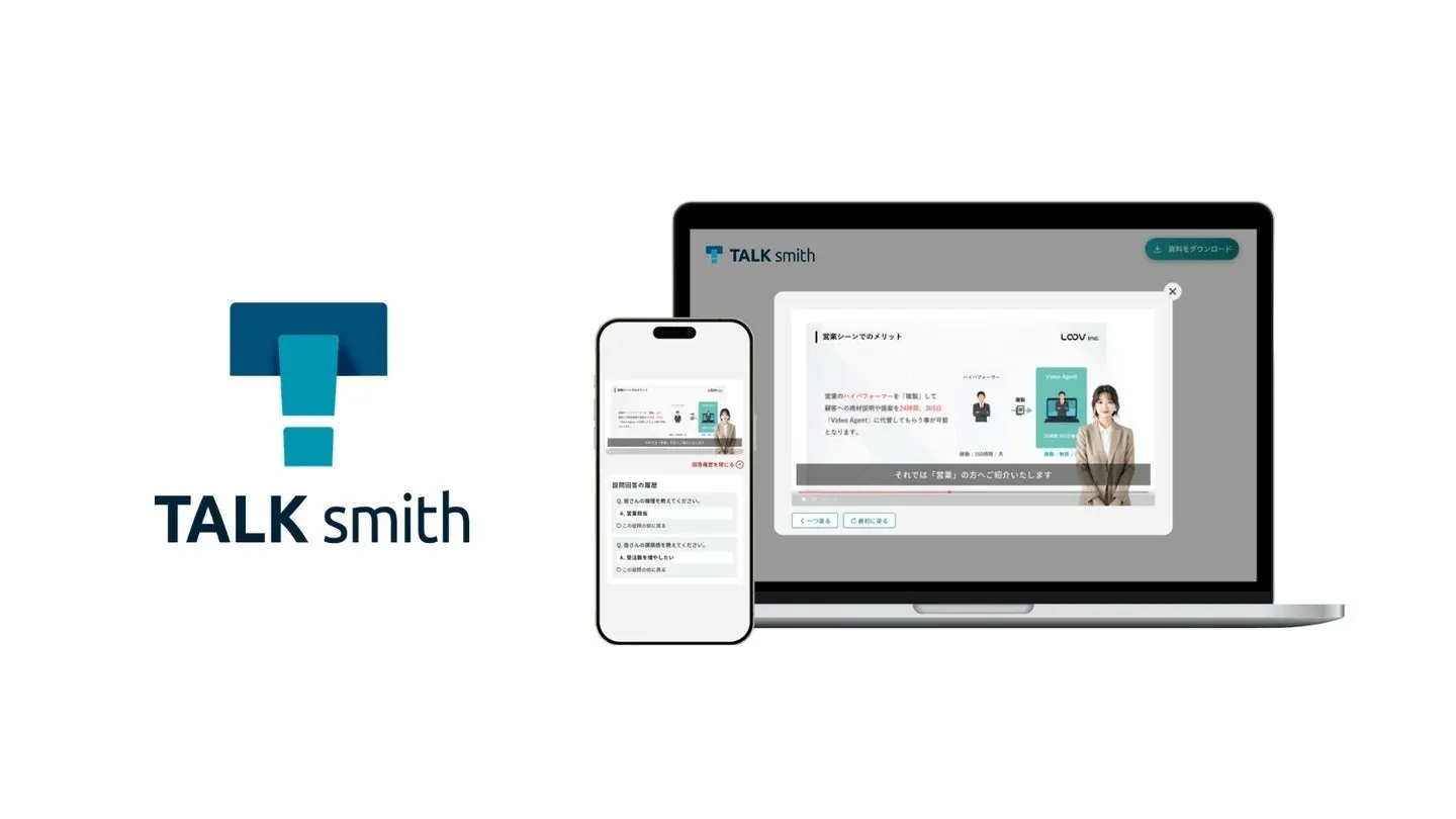 プレゼン自動化AI「TALKsmith」の概要