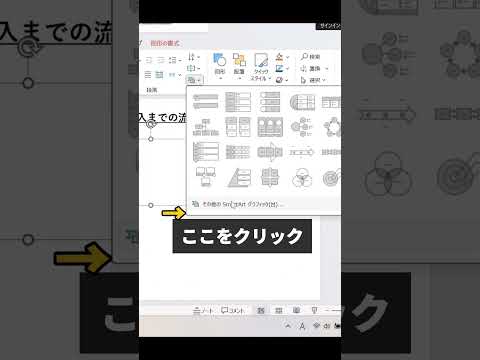 フロー図は爆速で作れます。　#パワーポイント #パワポ　#パワポ初心者　#エクセル #エクセル初心者