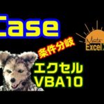 エクセル VBA 10 Case 条件分岐 プログラミング
