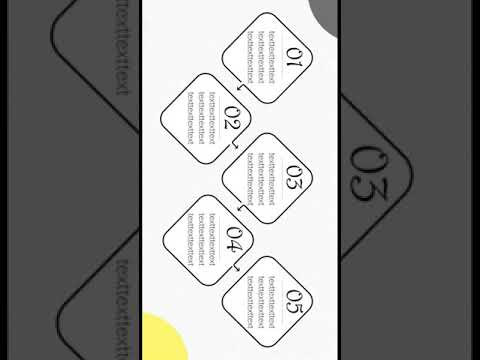 超早送り　数字を使ったおしゃれスライドデザイン　#shorts