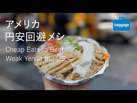 【君たちはどう食べるか🇺🇸】食費節約のアメリカ旅（NY、ダラス）／Cheap Eats to Beat Weak Yen in the US (Dallas, New York)