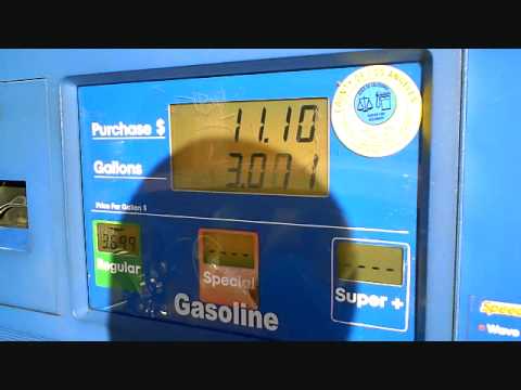 アメリカでセルフ給油